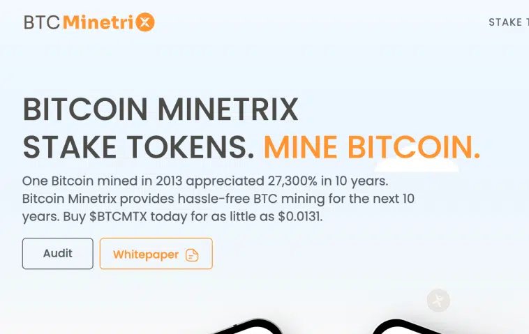 استکینگ ارز Bitcoin Minetrix