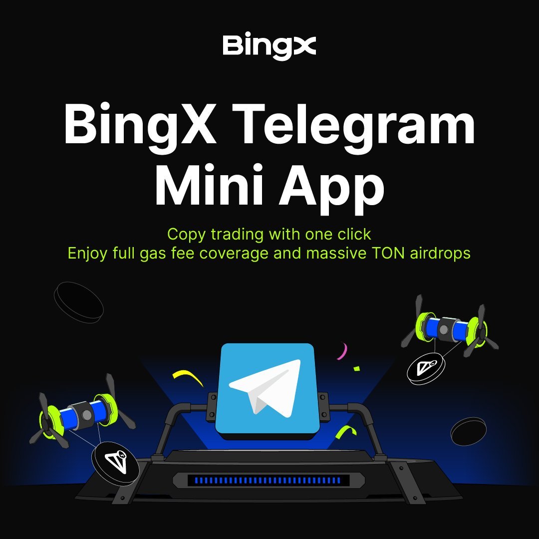 ویژگی‌ های اصلی مینی اپلیکیشن BingX در تلگرام