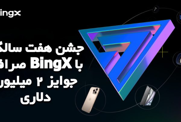 جشن هفت سالگی صرافی BingX با جوایز ۲ میلیون دلاری