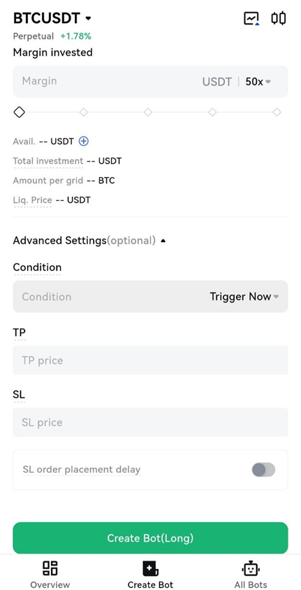 ربات گرید ترید صرافی Toobit